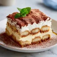Receta Cl&aacute;sica de Tiramis&uacute;: 10 Porciones de Textura Terciopelada