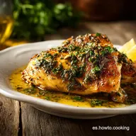 Receta con Pollo F&aacute;cil para 4 Porciones