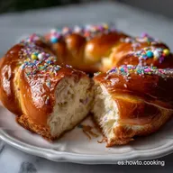 Rosc&oacute;n de Reyes Esponjoso Rosca de Reyes Receta Au: La Miga Perfecta