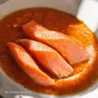 Salm&oacute;n con Mandarina y R&uacute;cula Cena Deli en un Tris