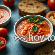 Salmorejo Cordob&eacute;s Aut&eacute;ntico Juan: Receta Familiar Cremosa