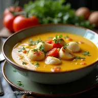 Receta Sopa Cremosa de Champi&ntilde;ones con Pollo F&aacute;cil y Reconfortante