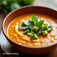 Sopa de Nopales con Queso Panela Receta F&aacute;cil y Tradicional