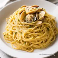Spaghetti a Vongole Sabor Napolitano en tu Mesa
