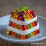 Tarta Gominolas Comuni&oacute;n: 25 Personas
