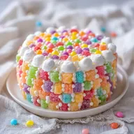 Tarta de Nubes y Chuches en 30 Minutos