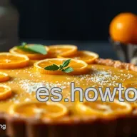 Postres de la Abuela: Tarta de Santiago con Naranja