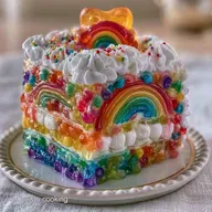 Tarta Gominolas Creativa: Sin Horno y Colorida