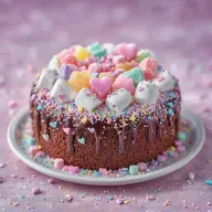Tarta Gominolas Fiesta en 30 Minutos