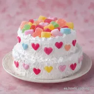 Tarta Gominolas Ni&ntilde;a Comuni&oacute;n en 40 Min