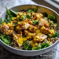 Comida Sana: Taz&oacute;n de Quinoa y Pollo con C&uacute;rcuma F&aacute;cil
