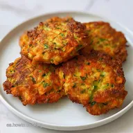 Tortitas de Calabac&iacute;n y Zanahoria con Avena