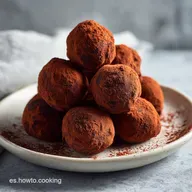 Receta de Trufa Saludable de Chocolate en 15 Minutos