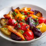 Receta de Verduras Asadas al Horno para 4
