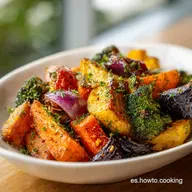 Verduras al Horno con Especias: Guarnici&oacute;n en 40 Minutos