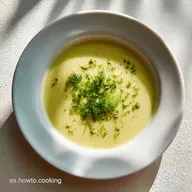 Vichyssoise Receta Original Francesa: Textura Sedosa
