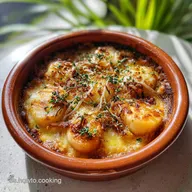 Vieiras a la gallega al horno en 60 minutos