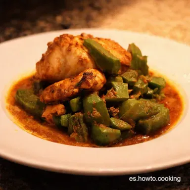 Abanico de Pollo con Nopal Mi Secreto para una Cena Saludable Tarjeta de receta