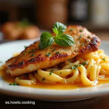 Abanico de Pollo con Papa Receta F&aacute;cil y Deliciosa Tarjeta de receta