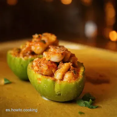 Aguacates Rellenos de Gamb&oacute;n Con el Toque Secreto Julius Bienert Tarjeta de receta