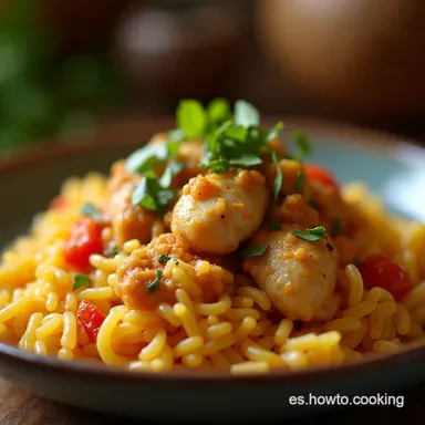 Receta Arroz con Pollo Colombiano Tradicional El Mejor Sabor Tarjeta de receta