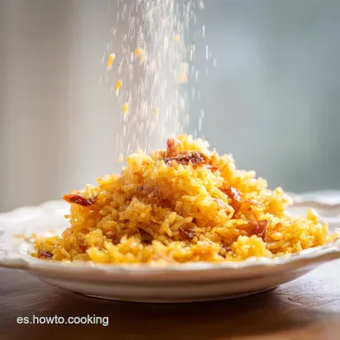 Arroz del Senyoret Receta Original para 4 Raciones Tarjeta de receta