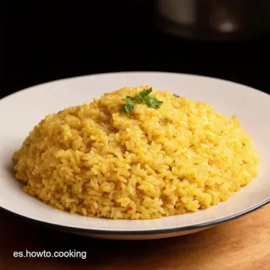 Arroz 3 Delicias Casero Receta de la Abuela Lista en 35 Minutos Tarjeta de receta
