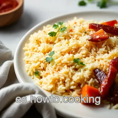 Arroz 3 Delicias Casero: &iexcl;Sabor Chino Aut&eacute;ntico! Tarjeta de receta