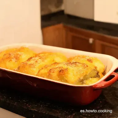Berenjenas Rellenas al Horno Receta de la Abuela con Sabor Tarjeta de receta