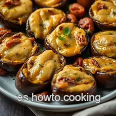 Berenjenas Rellenas: Un Viaje a C&oacute;rdoba en tu Plato Tarjeta de receta