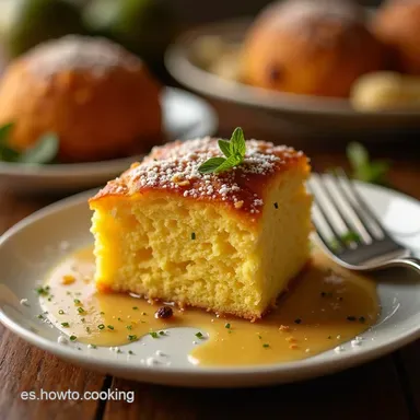 Bizcocho de Calabac&iacute;n F&aacute;cil y Delicioso Te Chupar&aacute;s los Dedos Tarjeta de receta