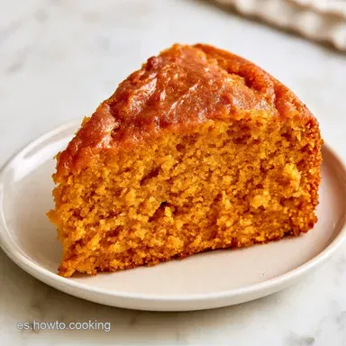 Bizcocho de Calabaza Esponjoso Tarjeta de receta