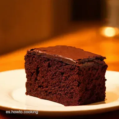 Bizcocho de Chocolate Intenso El Cl&aacute;sico Perfecto Tarjeta de receta