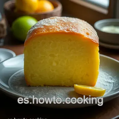 Bizcocho Enrollado Lim&oacute;n: &iexcl;Receta F&aacute;cil al Estilo Alma Obreg&oacute;n! Tarjeta de receta