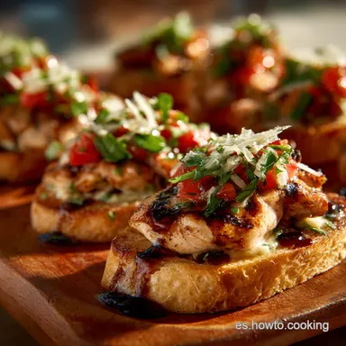 Bocaditos de pollo a la parrilla con salsa cremosa: La tapa m&aacute;s f&aacute;cil! Tarjeta de receta