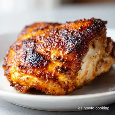 Receta Bon Viveur de Pollo al Horno: Jugoso en 45 Min Tarjeta de receta