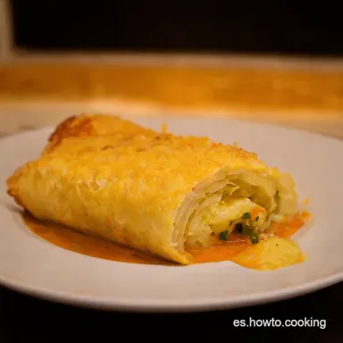 Brazo Gitano Salado Patata La Receta de la Abuela con At&uacute;n Tarjeta de receta