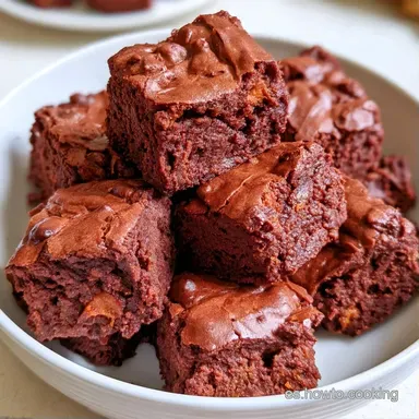 Brownie de Calabaza con Azúcar de Coco Tarjeta de receta