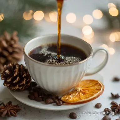 Caf&eacute; de Navidad para 2 Raciones | 15 Min Tarjeta de receta