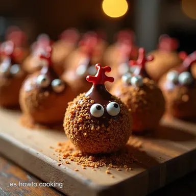 Cakepops Monstruo F&aacute;ciles La Receta M&aacute;s Divertida Tarjeta de receta