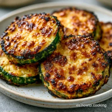 Calabac&iacute;n Asado en Airfryer con Queso Tarjeta de receta