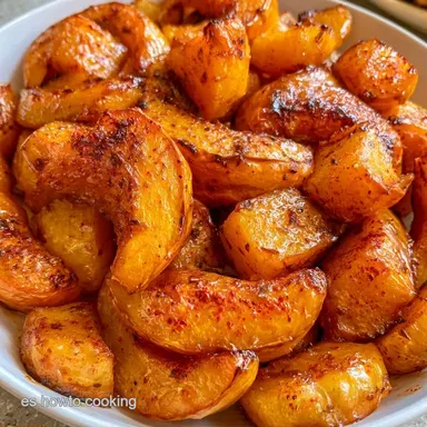 Calabaza En Freidora En 25 Minutos Tarjeta de receta