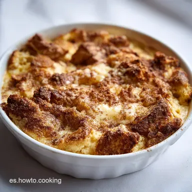 Capirotada De Leche: Textura Cremosa Tarjeta de receta