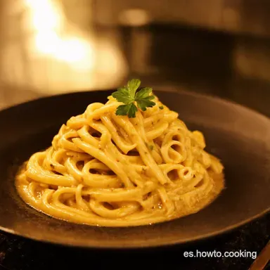 Carobara Espa&ntilde;ola Carbonara de Algarroba que enamora Tarjeta de receta