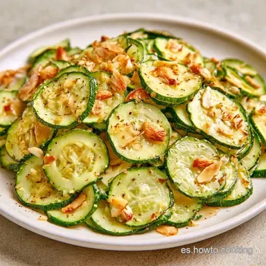 Carpaccio De Calabacín En 10 Minutos Tarjeta de receta