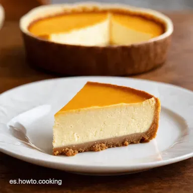 Cheesecake de Guayaba Un Postre Tropical Facil&iacute;simo Tarjeta de receta