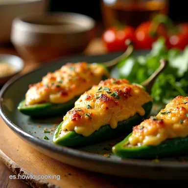 Receta Aut&eacute;ntica de Chile en Nogada Capeado Paso a Paso Tarjeta de receta