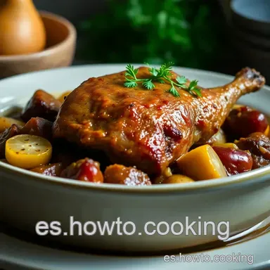 Choto al Horno Andaluz: Receta de la Abuela &iexcl;Sabor Aut&eacute;ntico! Tarjeta de receta