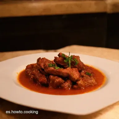 CHULETAS DE CERDO FCILES Jugosas a la Sart&eacute;n en Minutos Tarjeta de receta