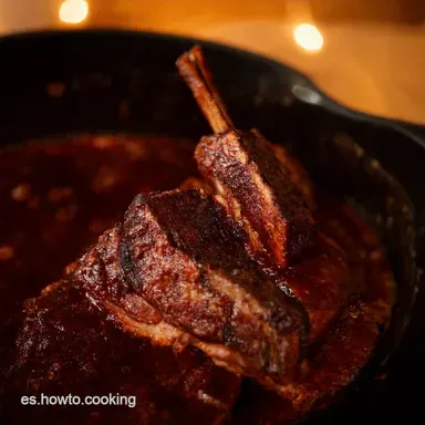 Costillas de Ternera al Vino Tinto Receta Abuela Deliciosas Tarjeta de receta